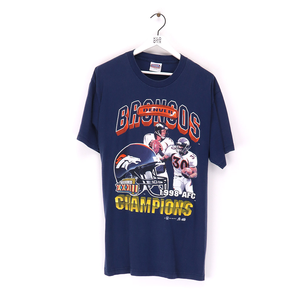 Vintage Denver Broncos t-shirt. • 1998 NFLP - Depop